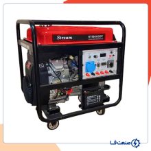 موتور برق سه فاز بنزینی 12 کیلووات استریم مدل ST-15000DT